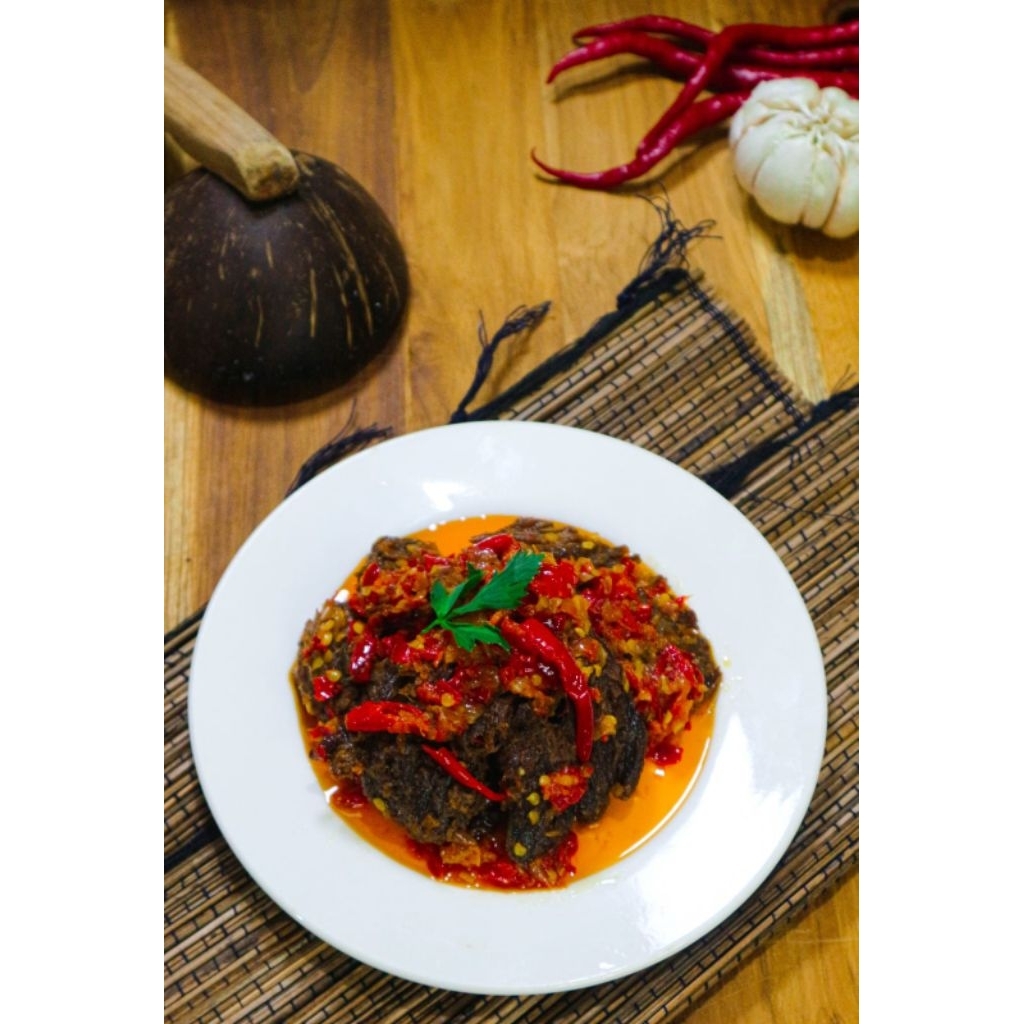 

Dendeng Balado Merah Khas Pondora Catering
