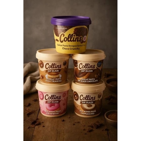 

COLLINS DIP GLAZE 1 KG