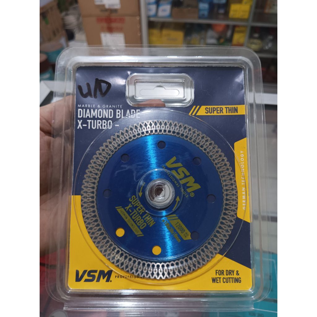 VSM Diamond Blade X-Turbo Super Thin Wheel - Pisau Potong Granit