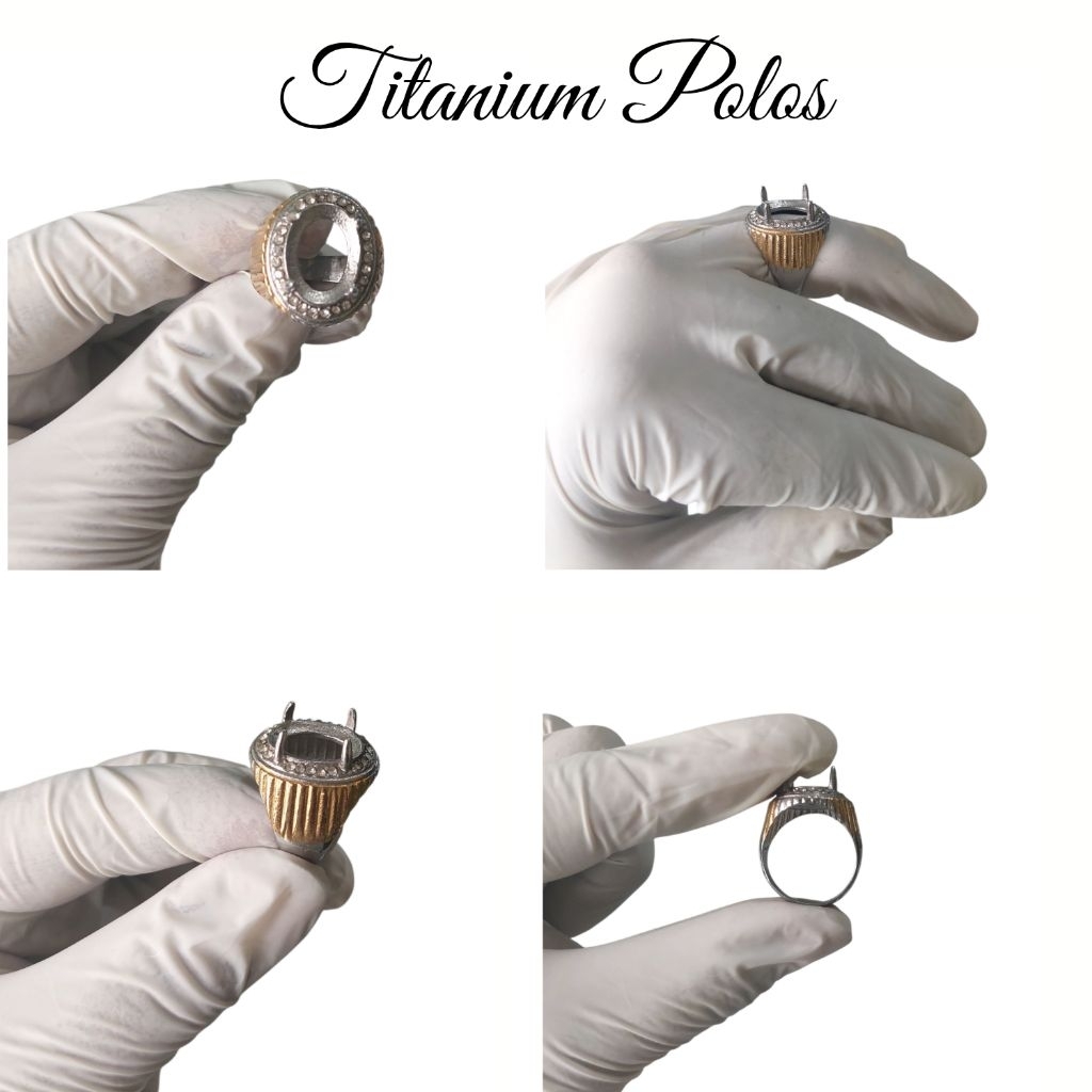 Ring Cincin Titanium Model Polos Emban Titan Pria Murah Simpel