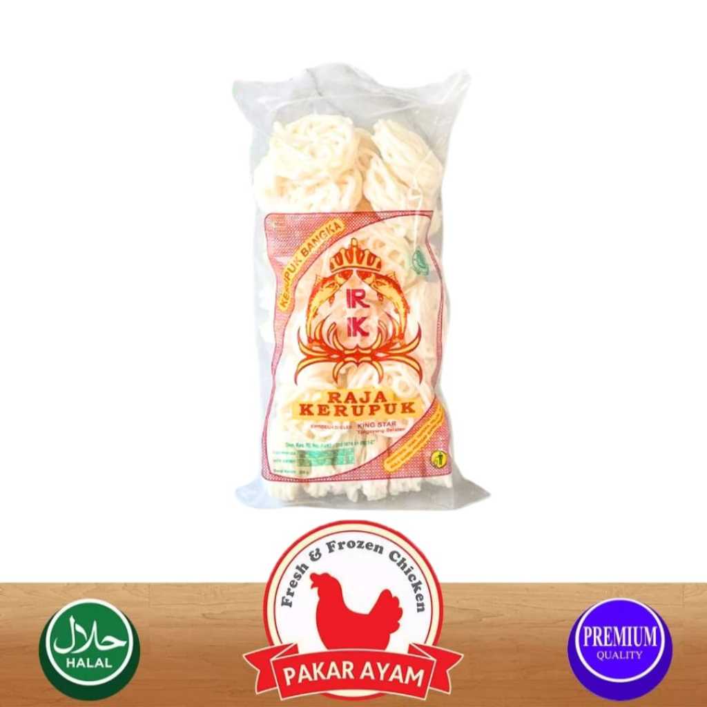 

KERUPUK BANGKA MAWAR RAJA / ENAK GURIH 200G