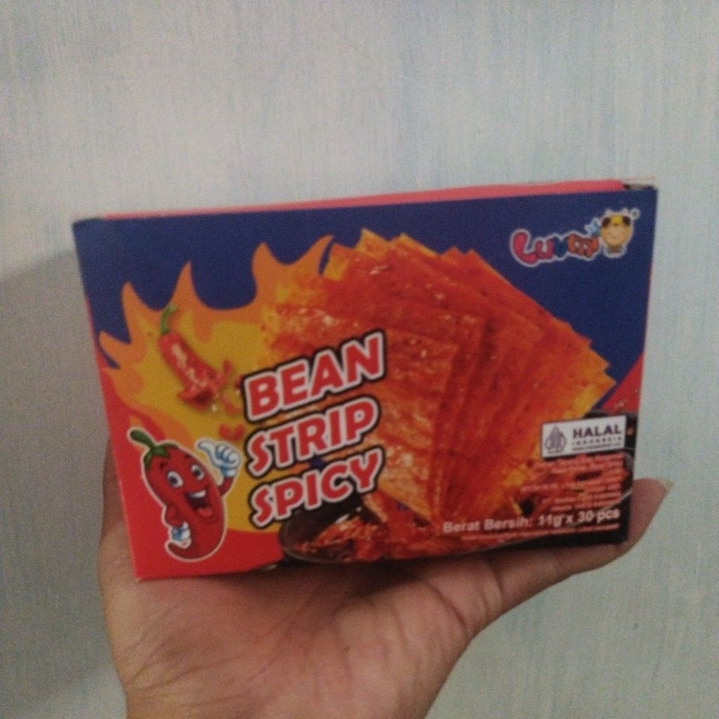 

BEAN STRIP SPICY ISI 30 PCS