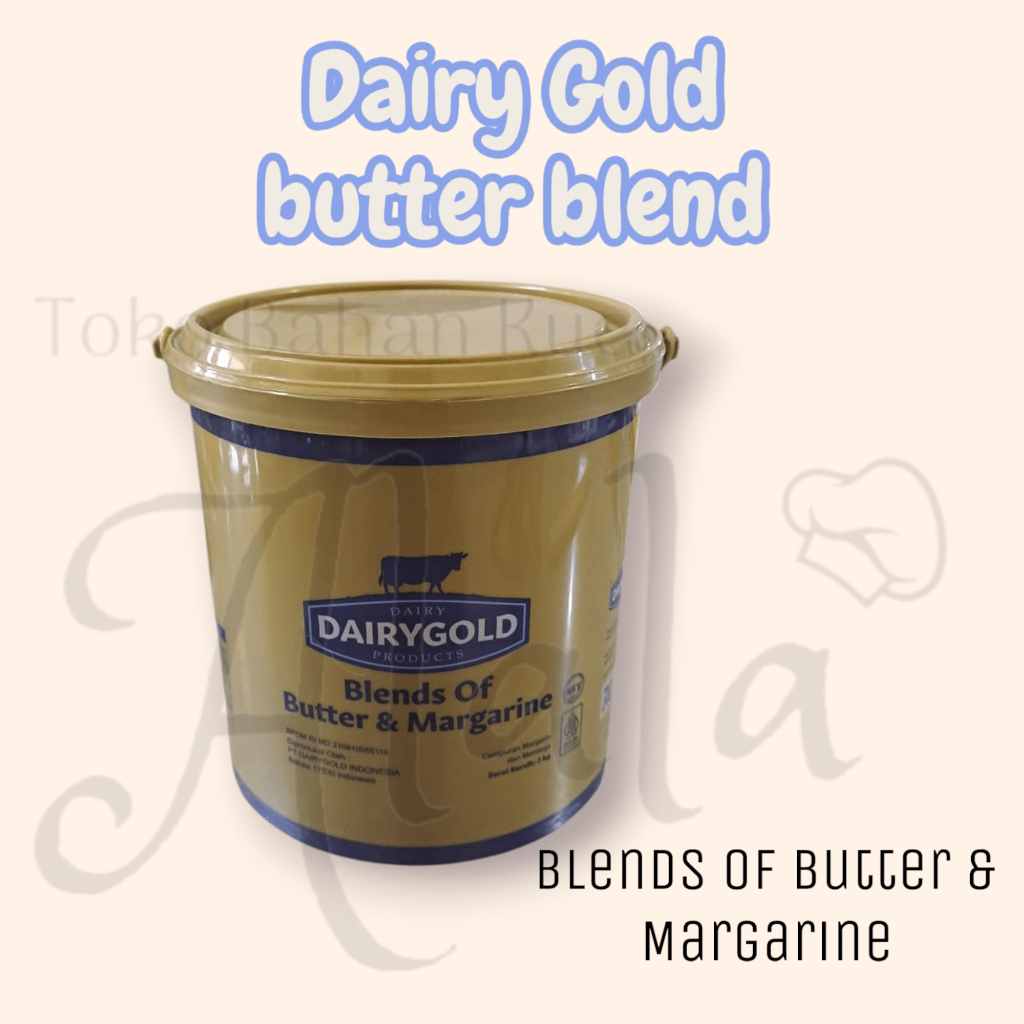 

DairyGold Butter Blend 2 kg / dairy gold / Campuran margarine & Mentega