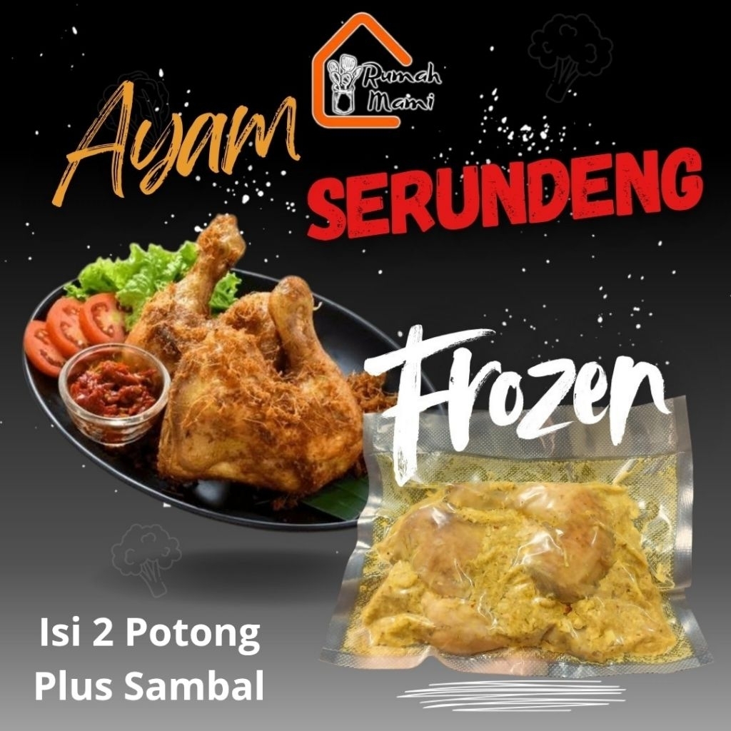 

Ayam Serundeng Ungkep Frozen. Isi 2 potong