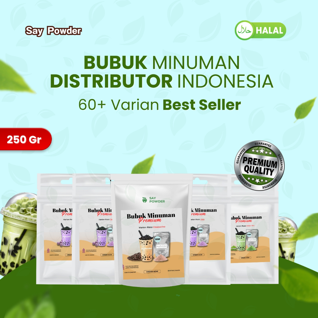 

Bubuk Minuman 250 Gram Sticky Milk Kekinian Best Seller Serbuk Minuman Kekinian Powder Drink