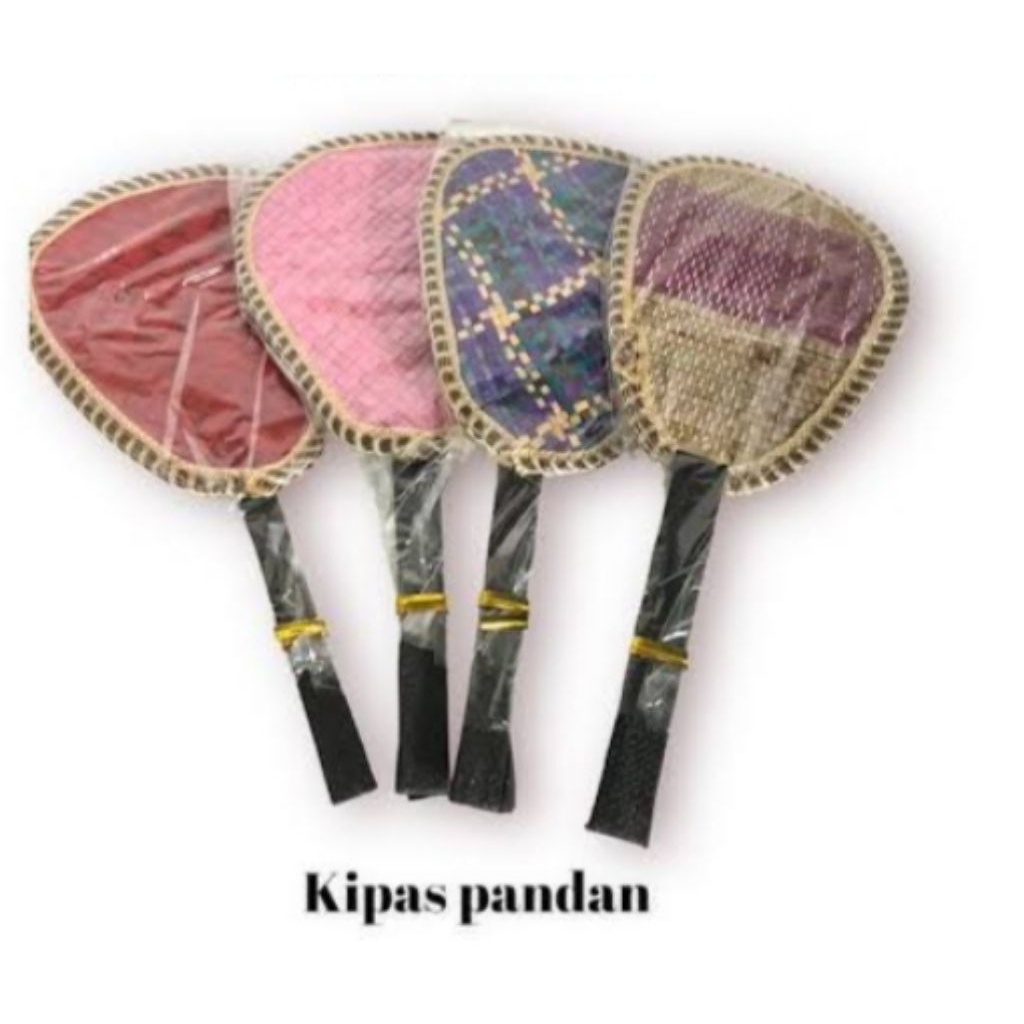 Kipas anyam pandan(sauvenir)