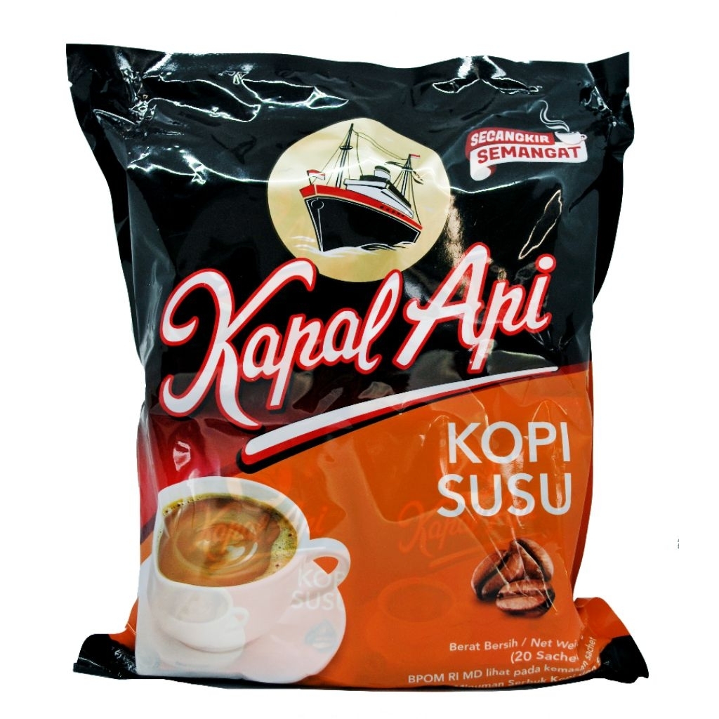 

Kapal Api Kopi Susu Isi 20 @31gr