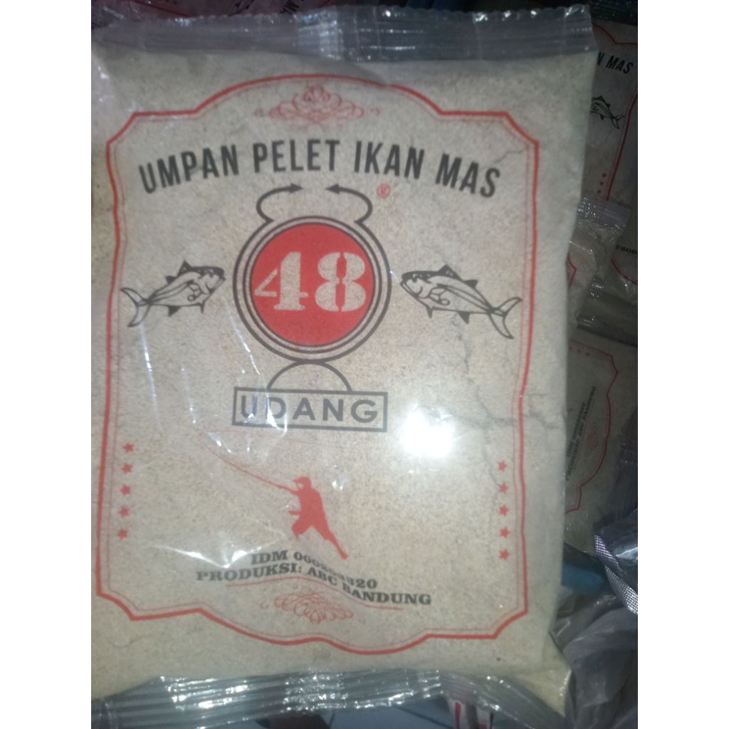UMPAN PELET IKAN MAS PELET 48 COKLAT UDANG