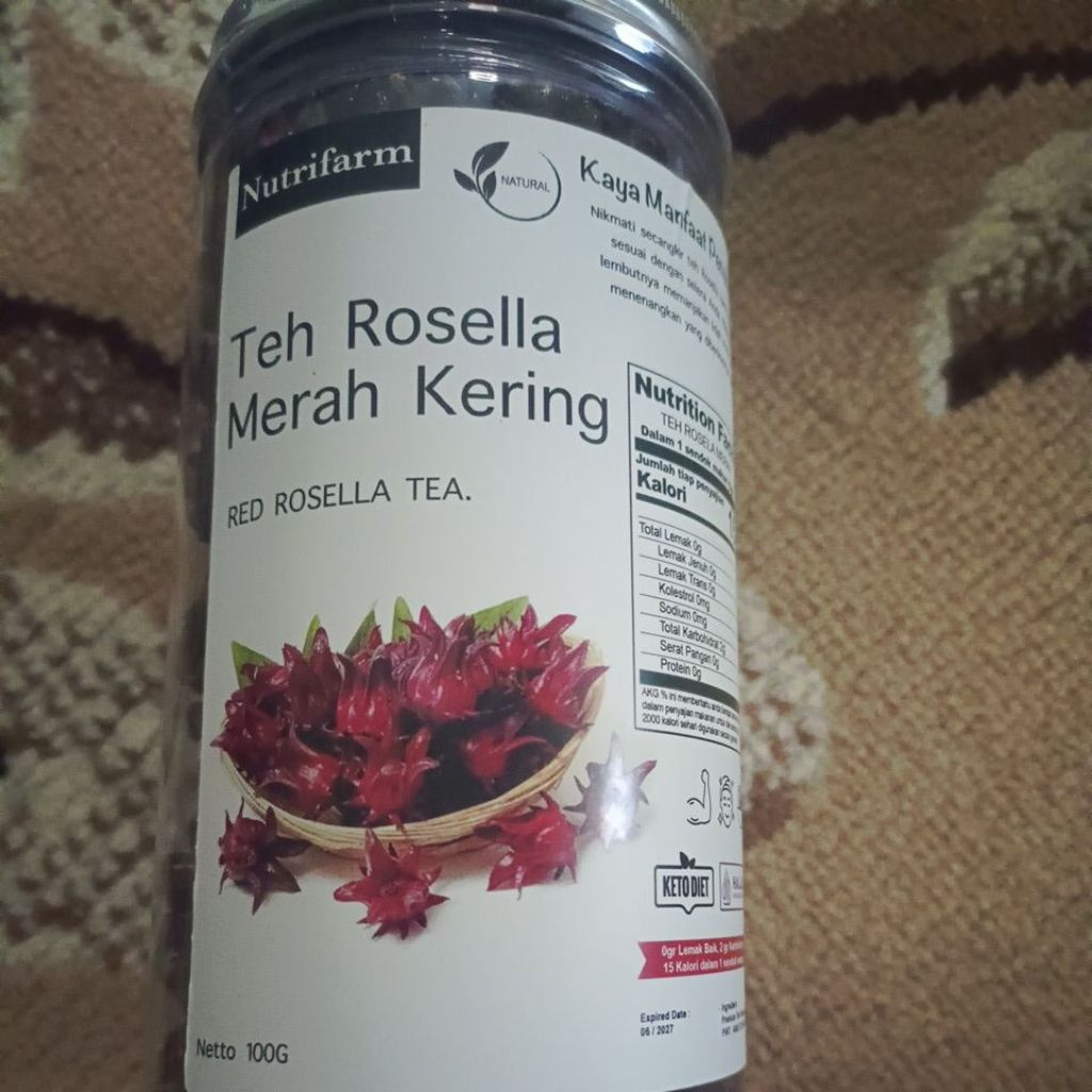 

teh rosella merah kering
