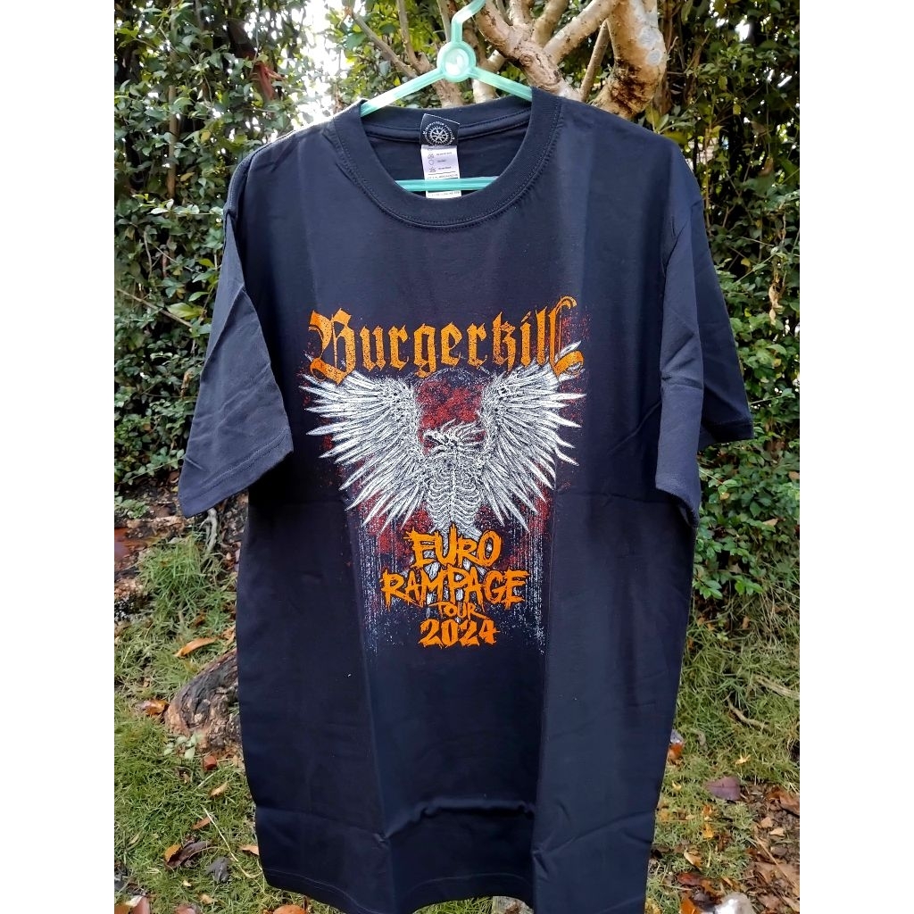 tshirt burgerkill euro rampage 2024