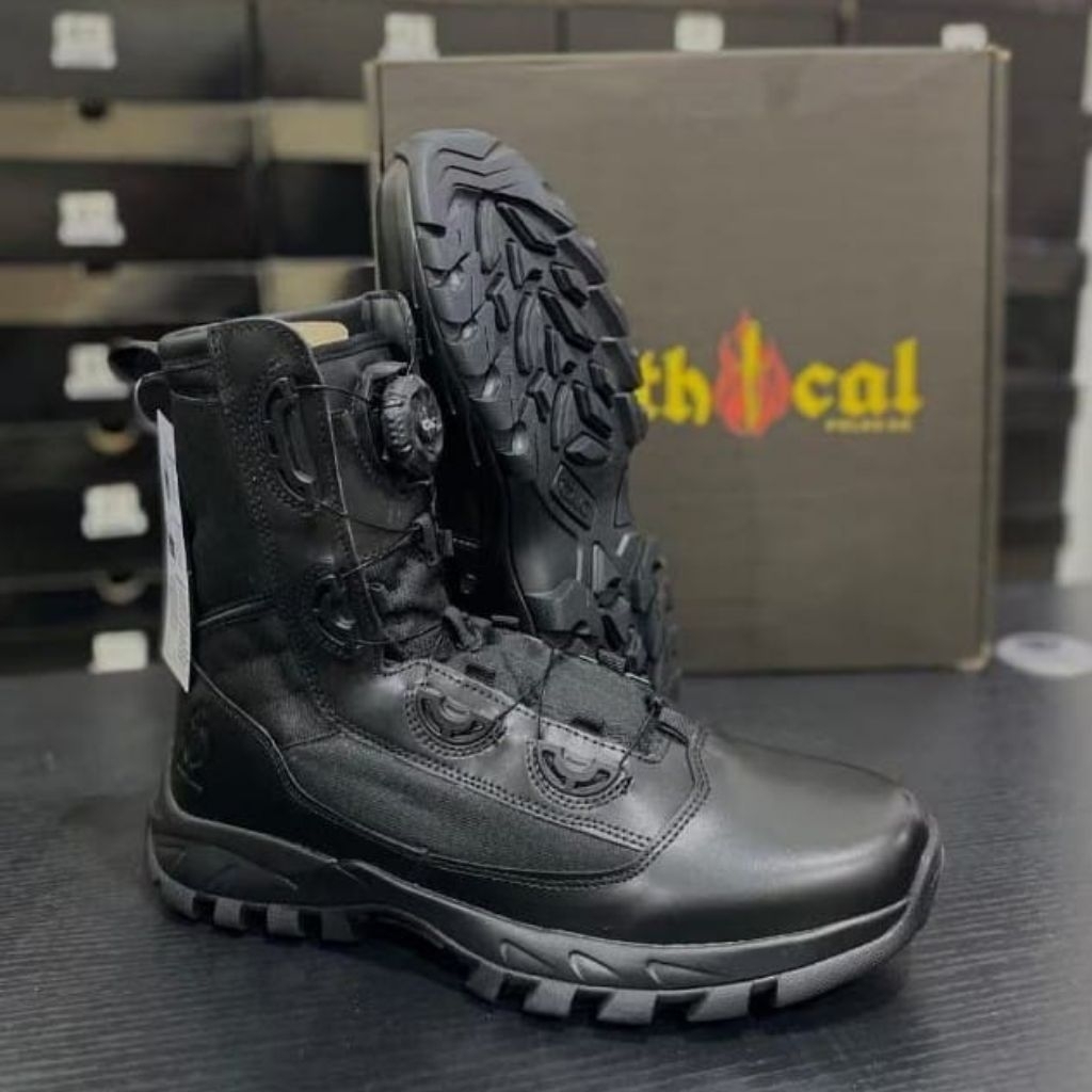 SEPATU PDL EXTRACK PARADE TALI PUTAR TACTICAL ORIGINAL MODEL TERBARU