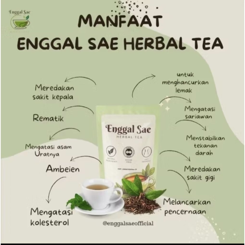 

Teh Enggal Sae (Herbal Tea)