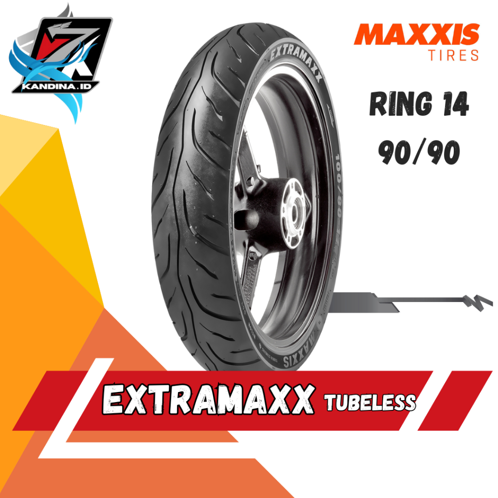 ban motor ban matic ban maxxis EXTRAMAXX ring 14 tubeless