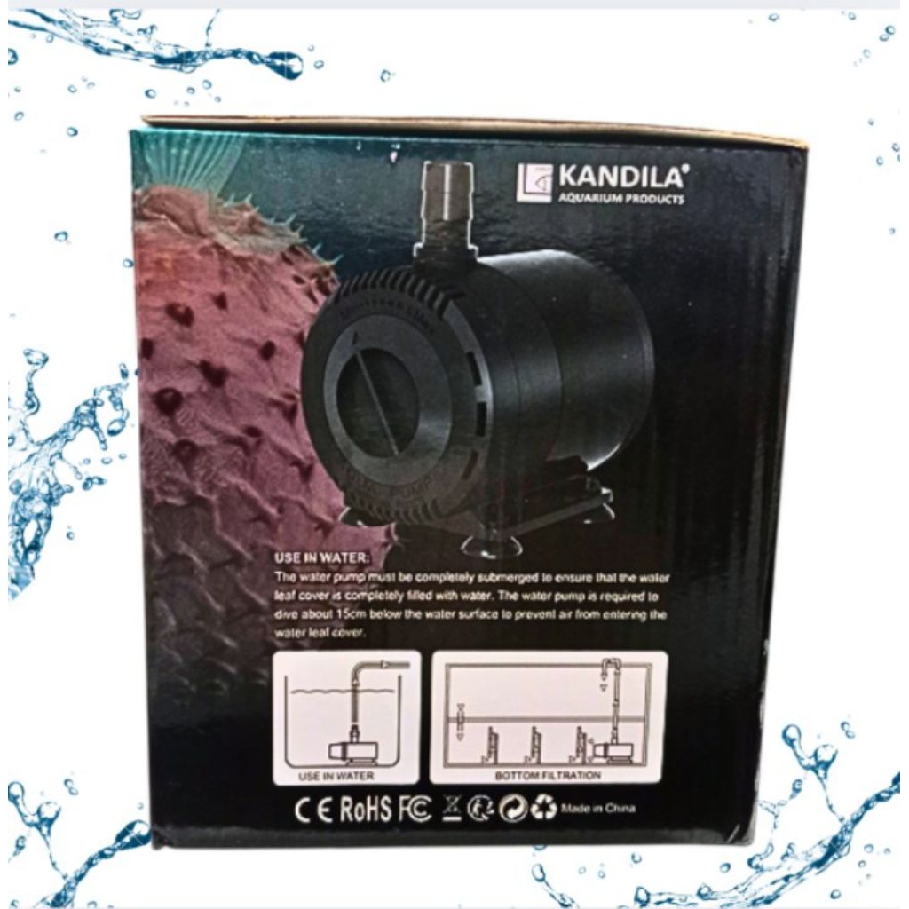 KANDILA FUGU F 106 POMPA KOLAM AQUARIUM SILENT WATER PUMP