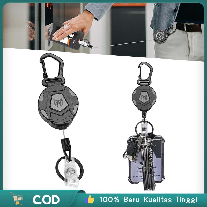 Gantungan Kunci Carabiner Retractable Gantungan Kunci Karabiner Carabiner Keychain Eiger Gantungan K