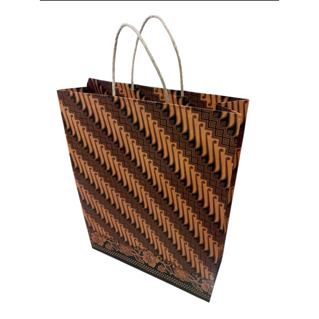 

Gramedia Batam - Kiky Craft Paper Bag Large(c) Batik mix