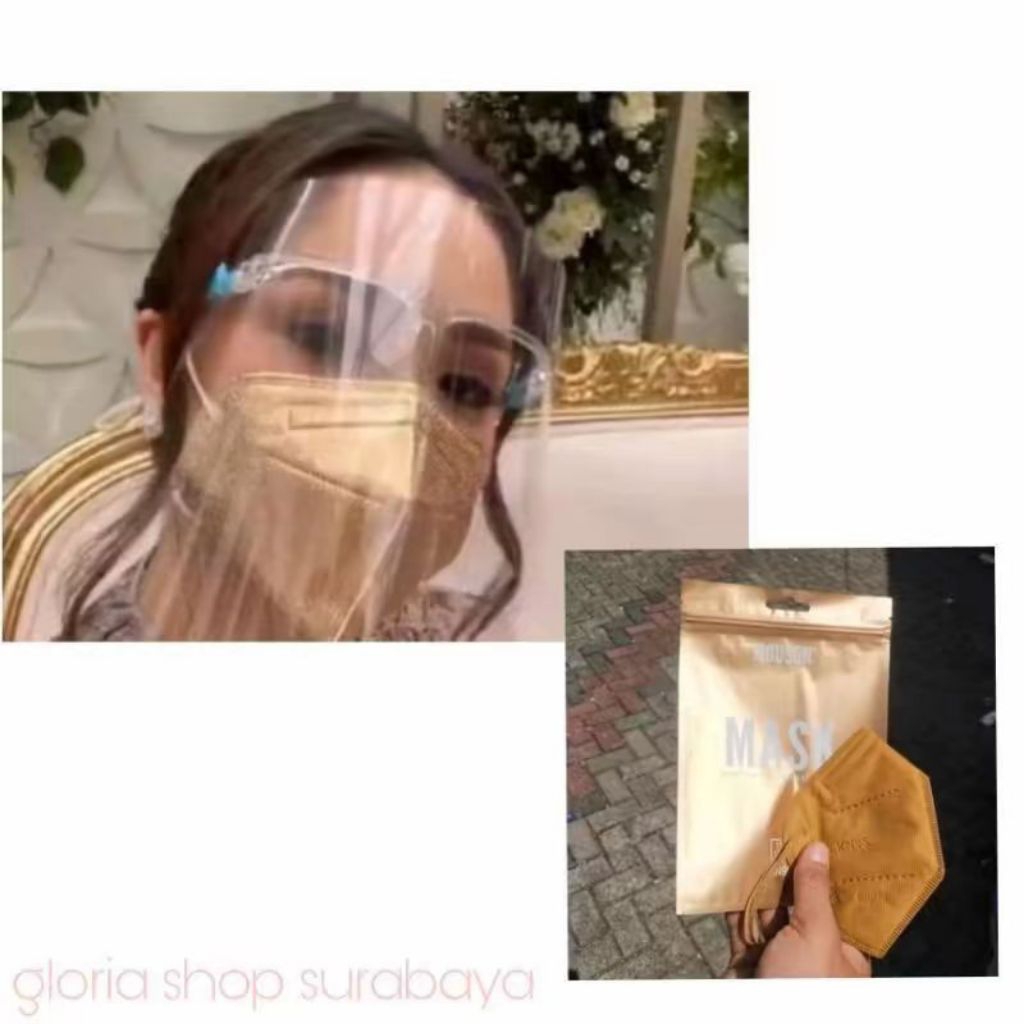Masker 5 ply 1 box isi 10 pcs KN95 Protective mask
