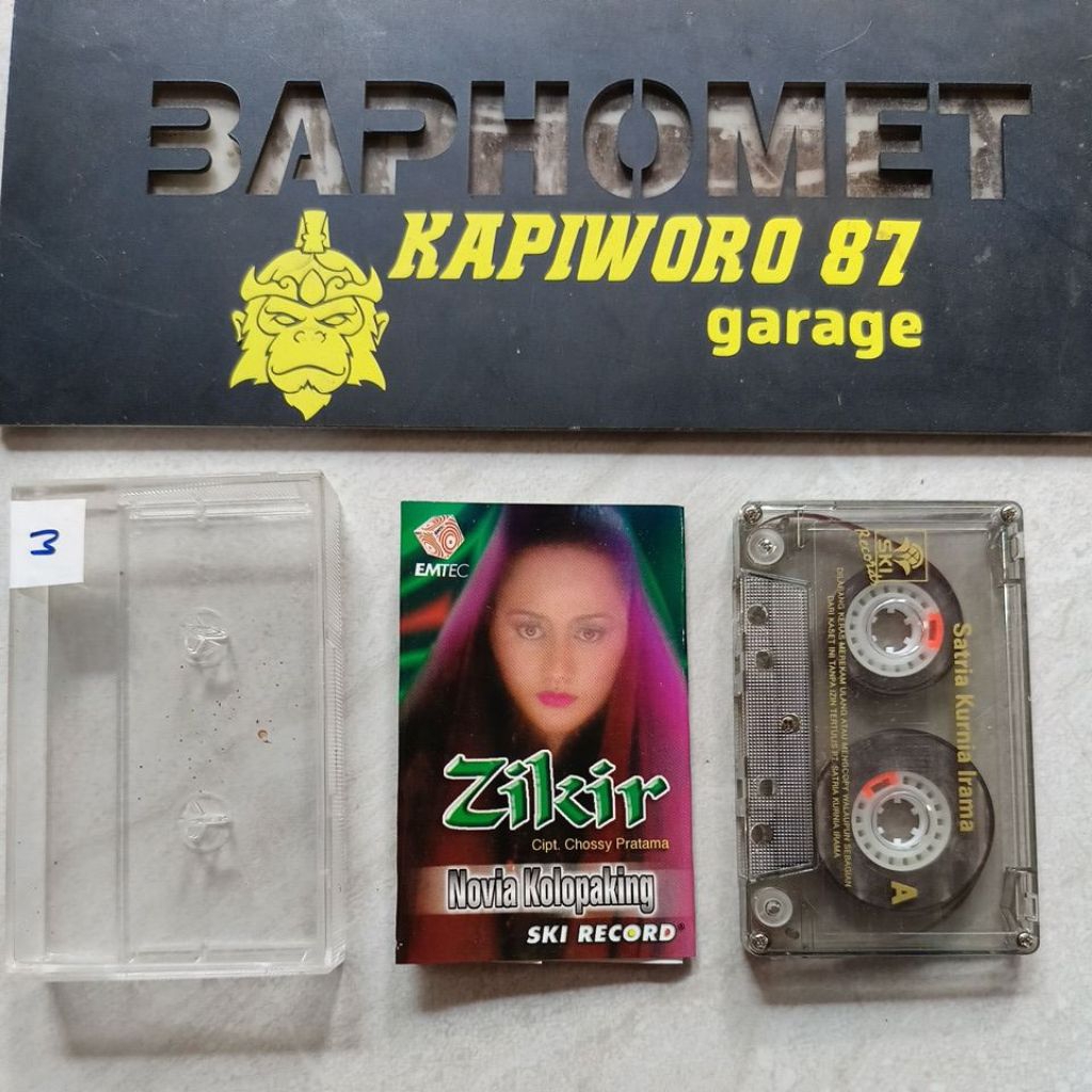 kaset pita,,NOVIA KOLOPAKING,,Zikir