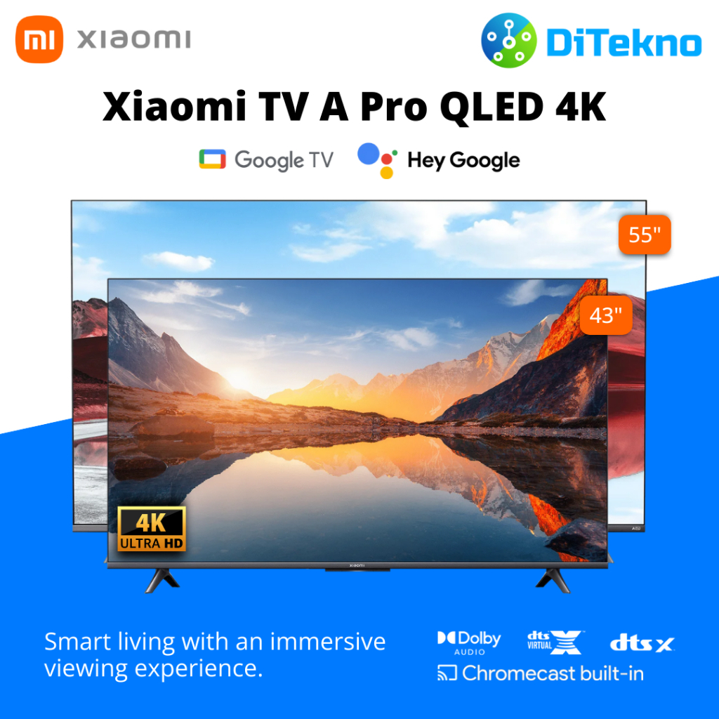 Xiaomi Mi TV A Pro QLED 4K 43 inch 55 inch
