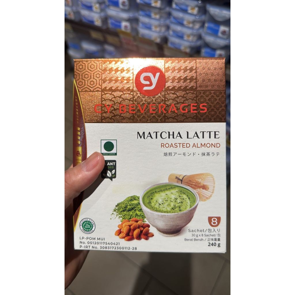 

CY Beverages Matcha Latte Roasted Almond