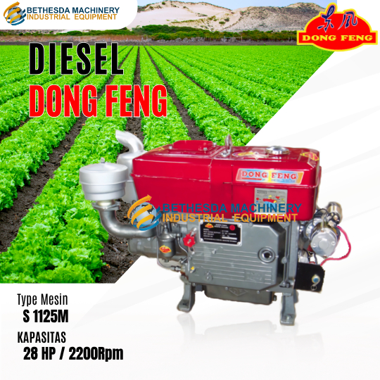 Baru Diesel Dongfeng 30 PK 30 HP - Mesin Starter Dong feng S 1125M