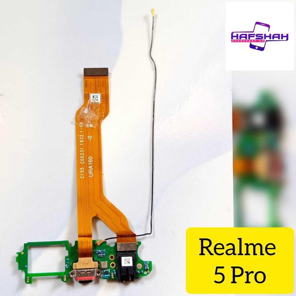 Papan flexibel cas antena Realme 5 pro original copotan