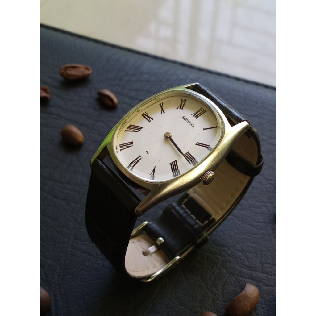 RARE Seiko Chariot Ellipse Roman Dial
