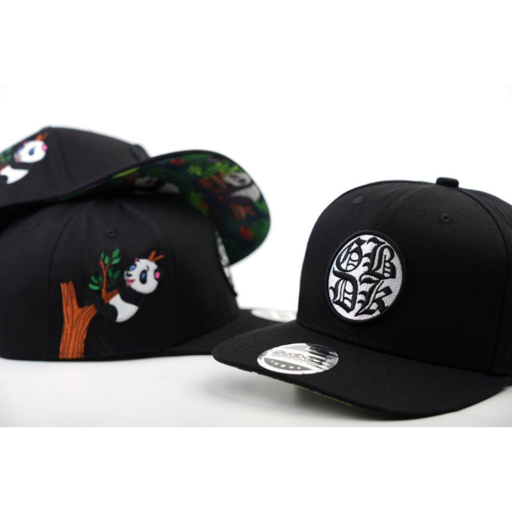 Topi Snapback Original Gudback Panda Baseball Cap Distro Fashion Pria Wanita Hip Hop Hat Dewasa