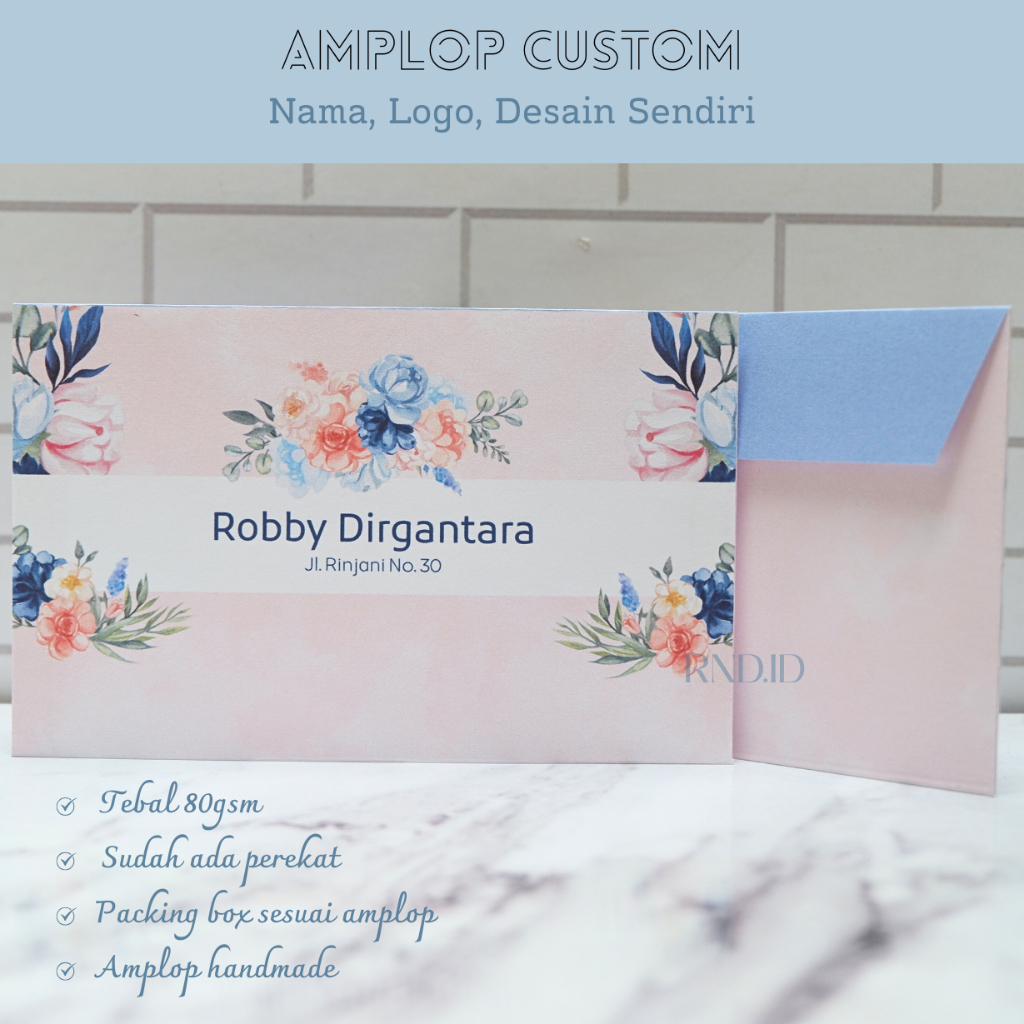 

Amplop Kondangan Murah isi 50 pcs Ukuran Besar Aesthetic #1 Custom Nama, Alamat, Logo, Desain Sendiri