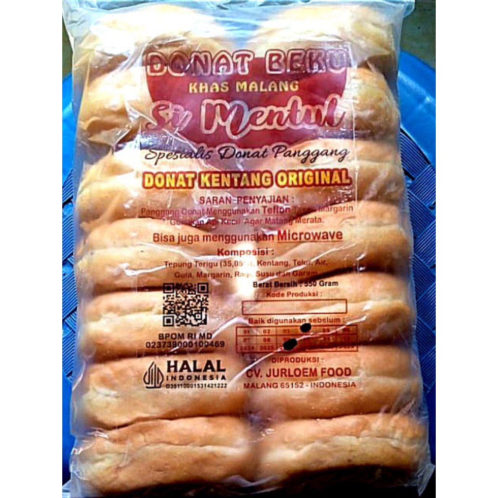 #hanya kirim instan #donat kentang beku #isi 14 pcs + gula donat #donat panggang (bukan goreng) #kha