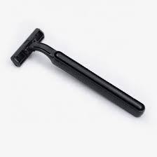 READY HITAM PUTIH  silet cukur manual/alat cukur jenggot dan alat cukur kumis | 2 mata pisau (tanpa 