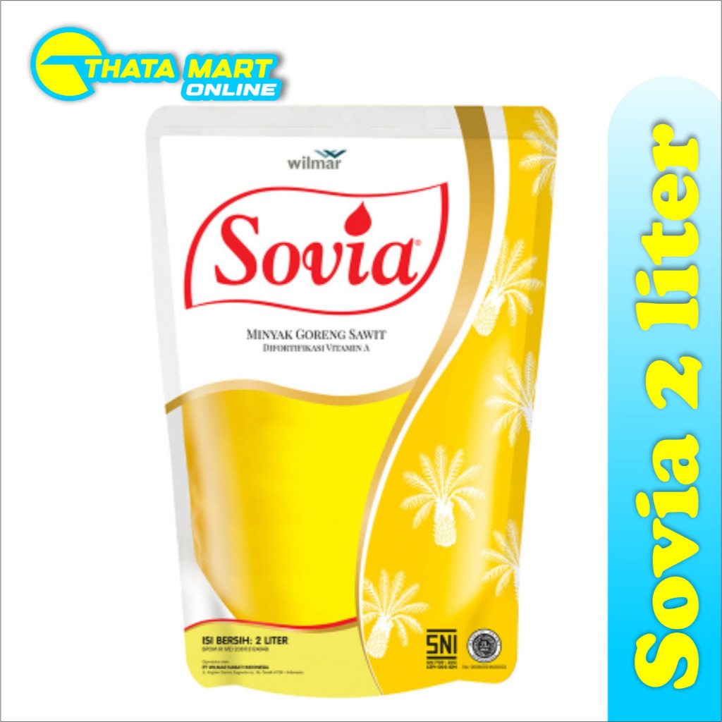 

Sovia Minyak Goreng Sawit Pouch 2L / Minyak Goreng 2 Liter