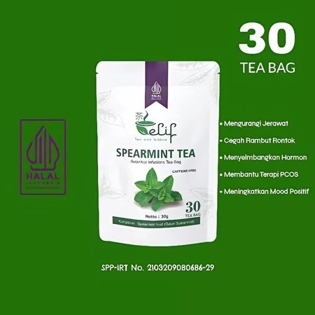 

PURE SPEARMINT TEA 30 BAG TEA ATASI JERAWAT DAN PERMASALAHAN KESEHATAN LAINNYA
