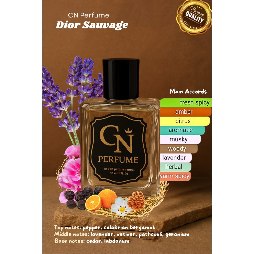 Dior Sauvage Premium Pria - Eau de Perfume CN Perfume