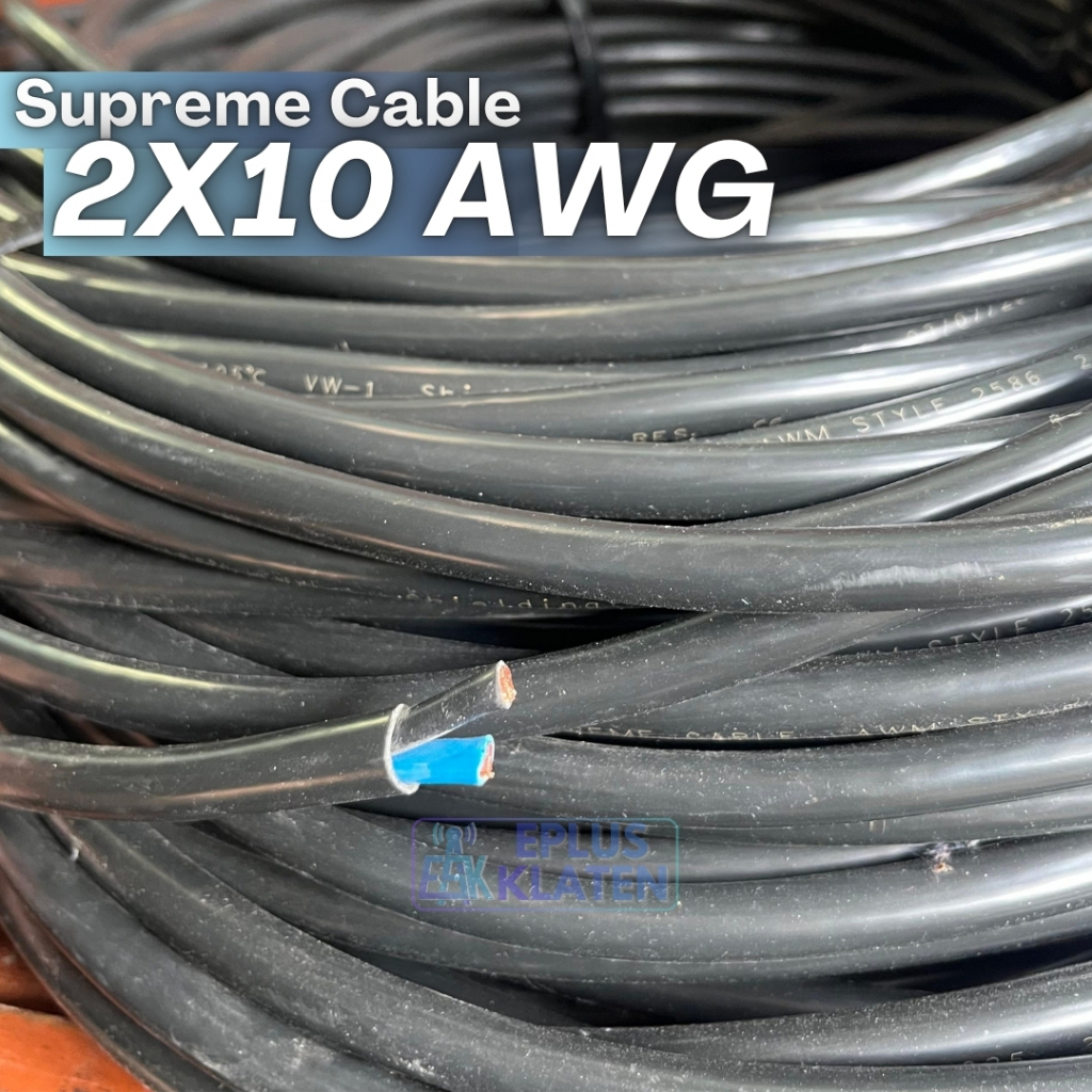 kabel awg10 2x6mm2 2x10 awg kabel outdoor PLTS panel surya K104