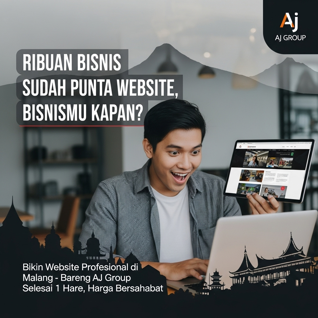 Jasa Pembuatan Website Profesional • Gratis Domain + Hosting 1 Tahun • Cocok UMKM & Toko Online