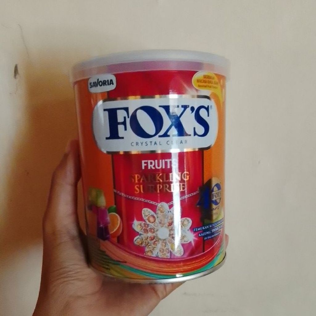 

permen fox's kaleng