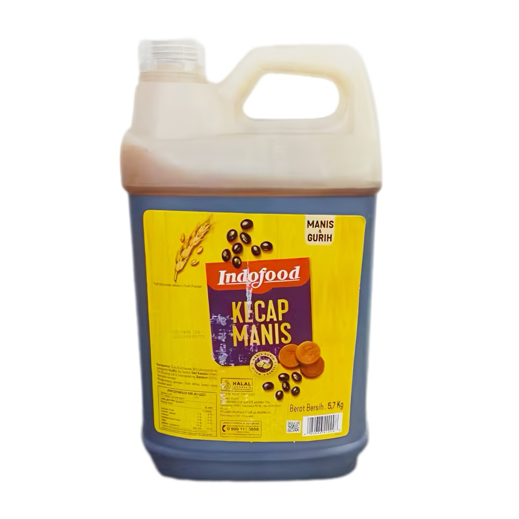 

Indofood Kecap Manis Jerigen 5.7 Kg - Kecap Manis Gurih untuk Usaha Horeka