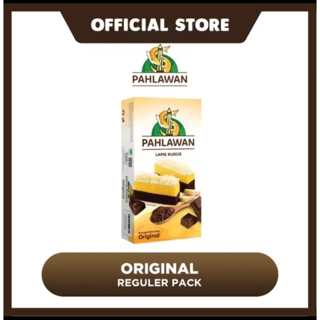 

Lapis Kukus Pahlawan Original - 550 gram