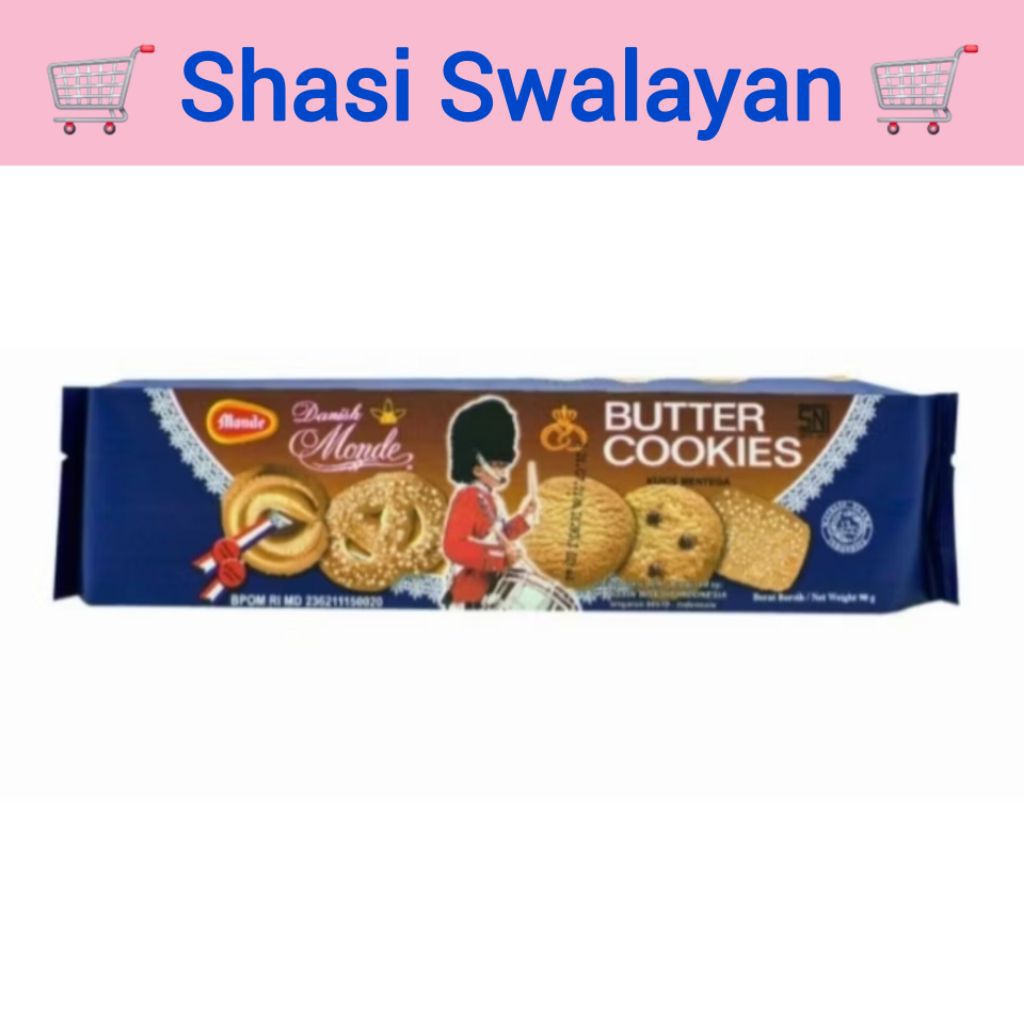 

Monde Butter Cookies 90 Gr