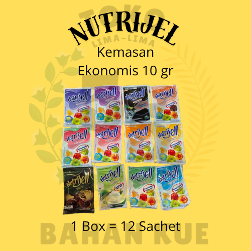 

Nutrijel Kemasan Ekonomis 10gr @Box