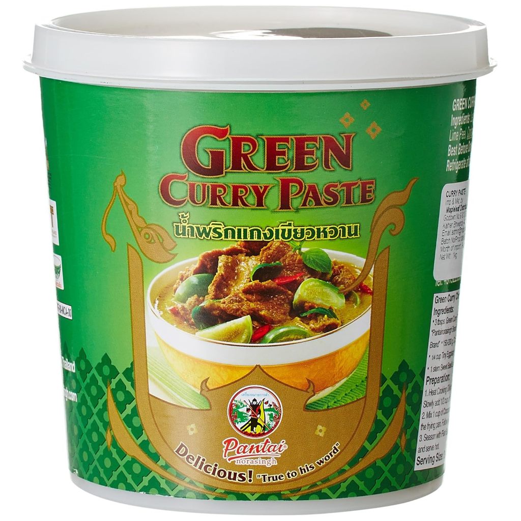 

Thailand Pantai Thai Green Curry Paste 400g Bumbu Kari Hijau