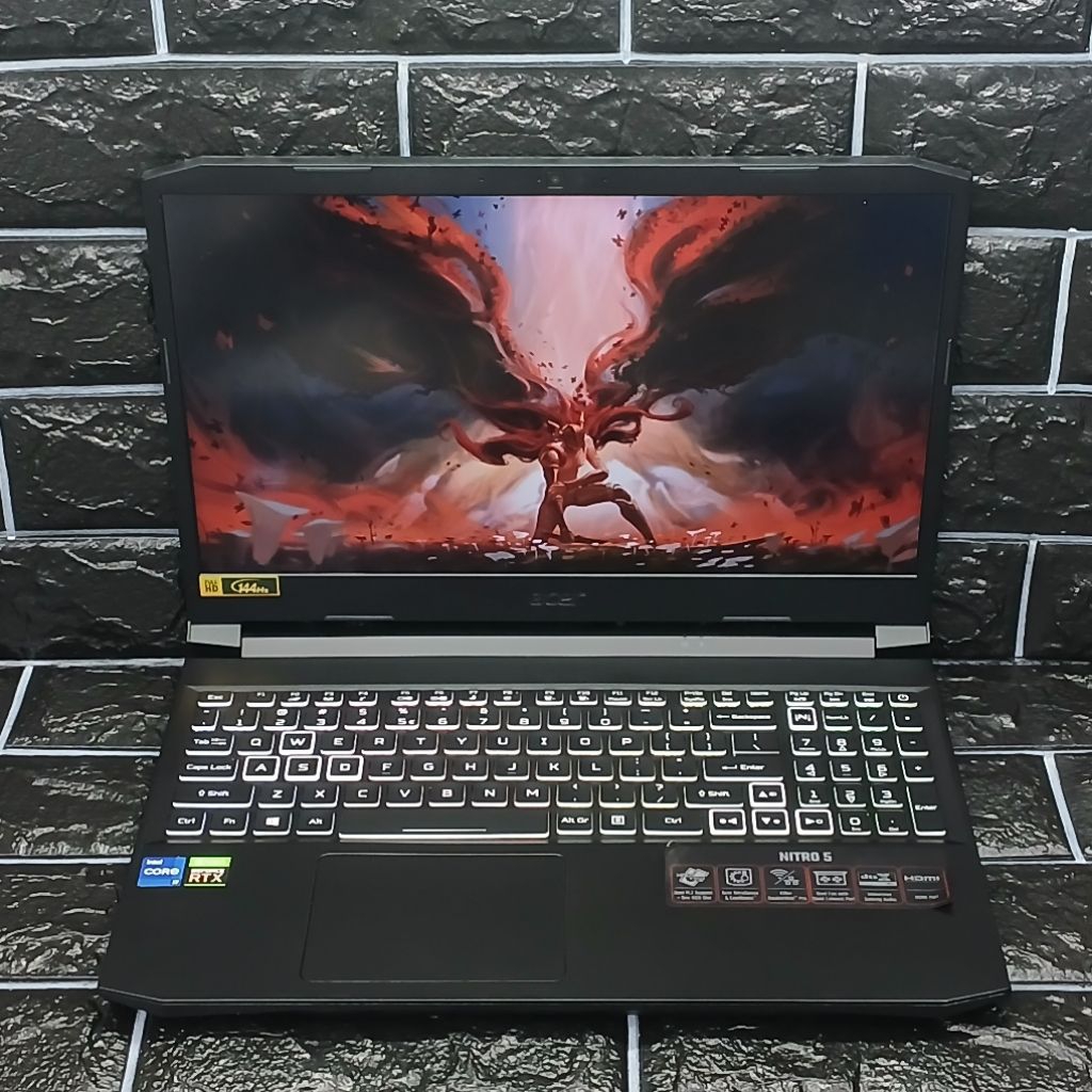 Laptop Gaming Acer Nitro 5 11th Gen Intel Core I7-11800H 16/512GB RTX 3050