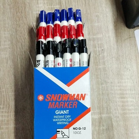 

JUAL Spidol Snowman PERMANEN HITAM Spidol Snowman: Tahan Lama dan Berkualitas