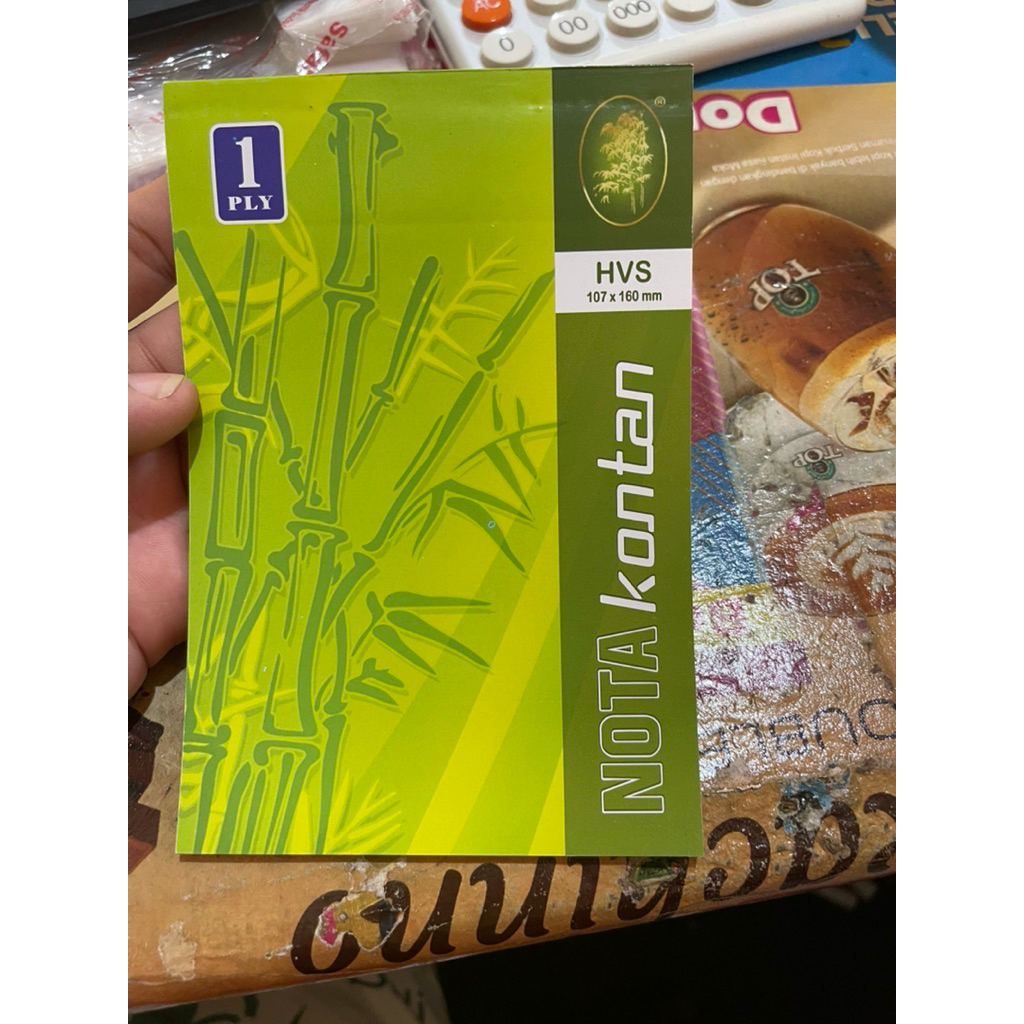 

nota kontan 1ply isi 50lmbr