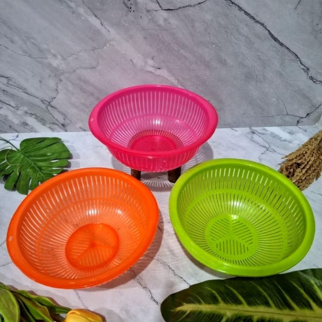 Rangsang Nasi Mahakam 1lusin / Baskom Nasi plastik mahakam / Baskom serbaguna 12pcs