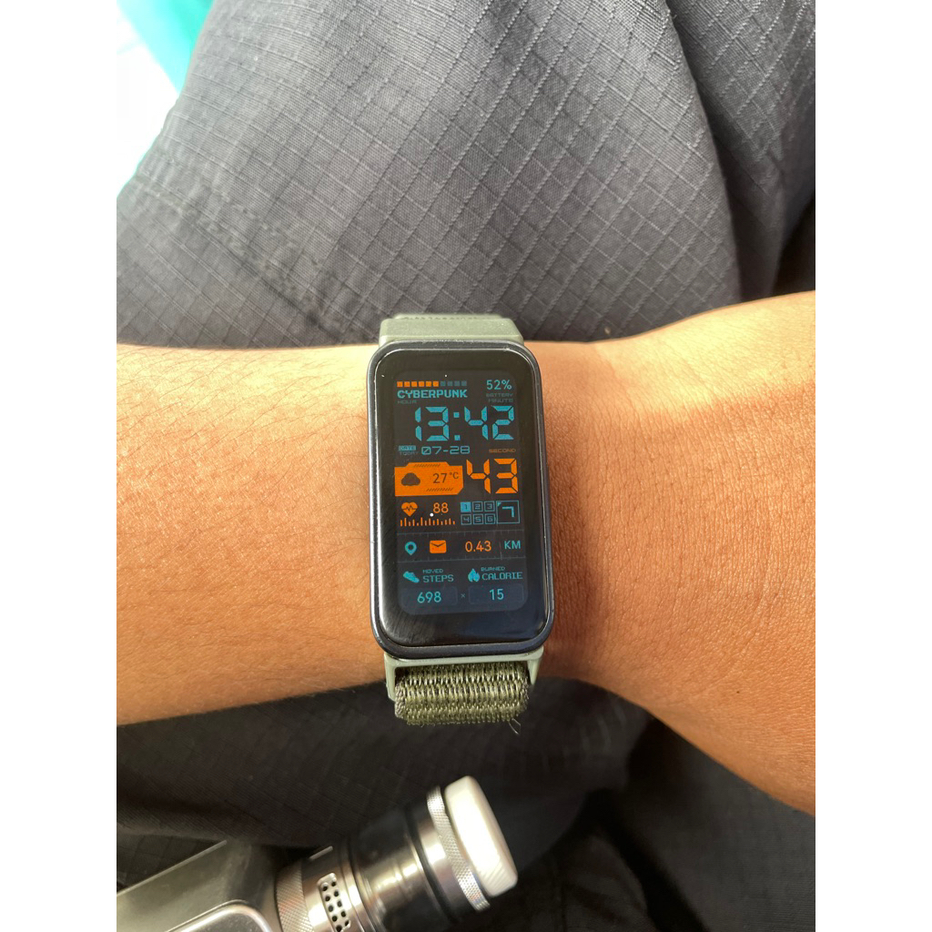 huawei band 9 second