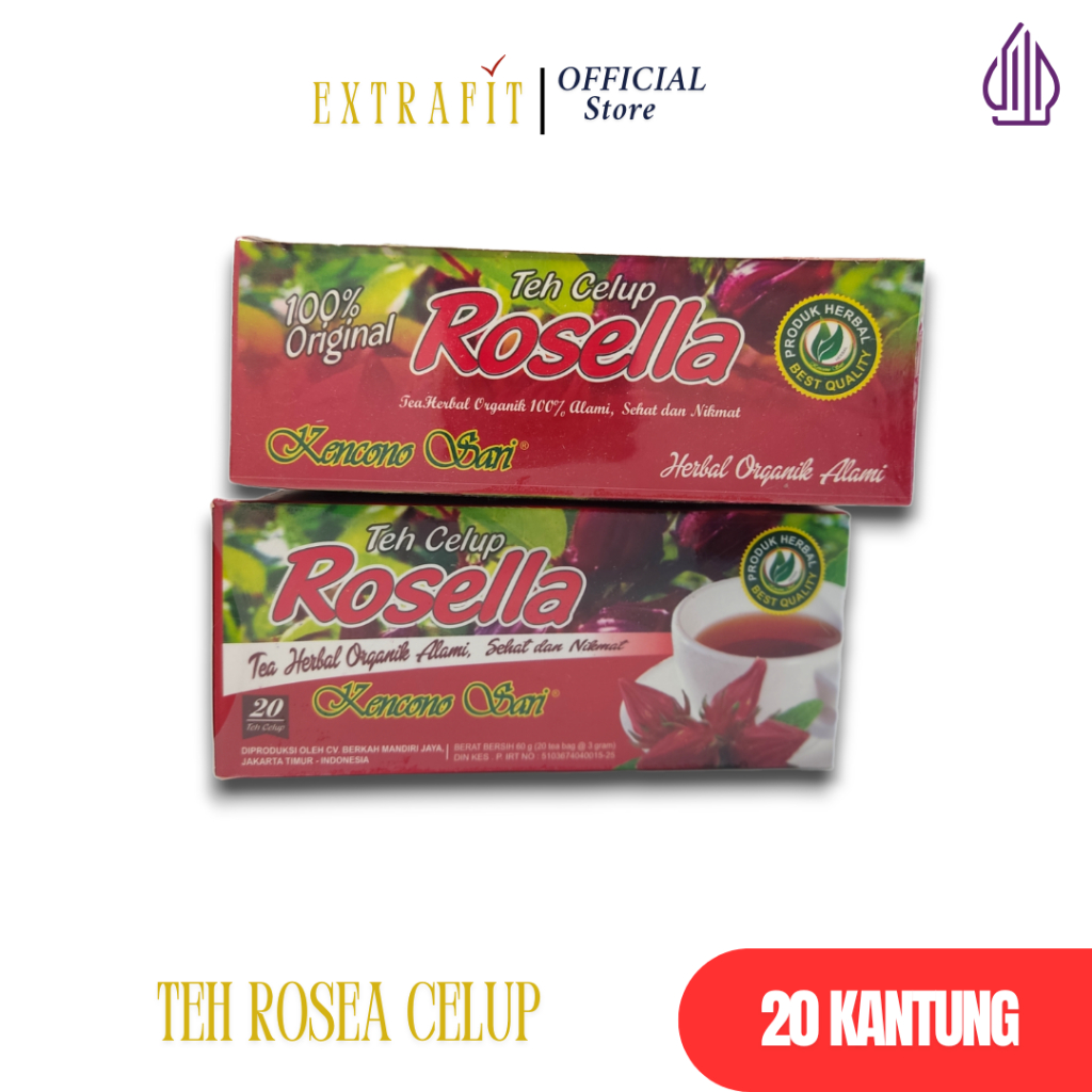 

Teh Rosela Celup Herbal 100% bunga rosela kering asli – Penurun Darah Tinggi & Kolesterol