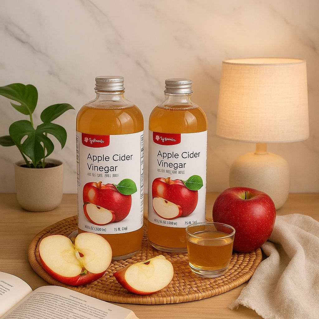 

Apple Cider Vinegar Cuka Apel Ar-Raihan 500 Ml