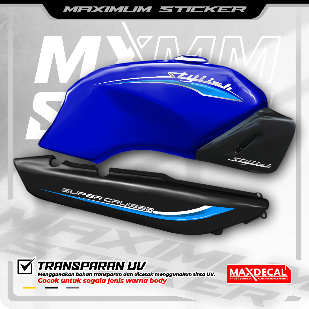 STRIPING TILAM - STRIPING TIGER 2000 / STRIPING TIGER 2000 - STRIPING TIGER TRANSPARAN UV